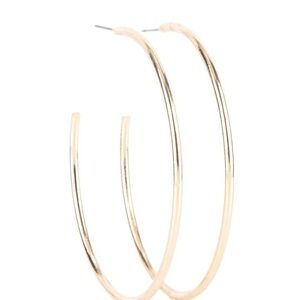 Elegant Gold Hoop Earrings